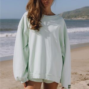 Daily Drills Unisex Oversized Crew SET - Surf